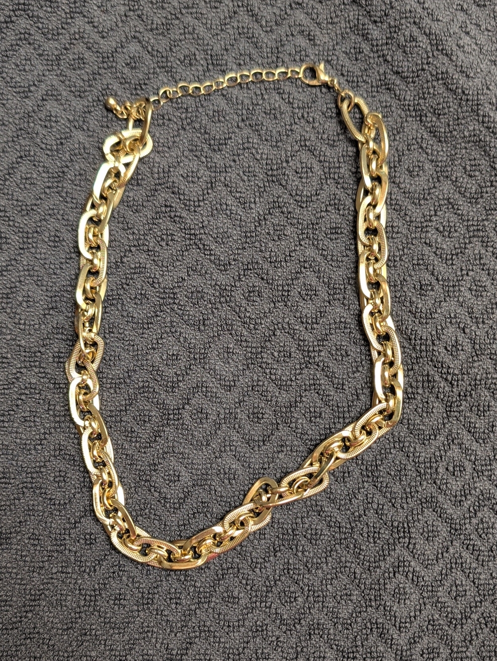 Gold Chain Link Necklace - Women Jewelry